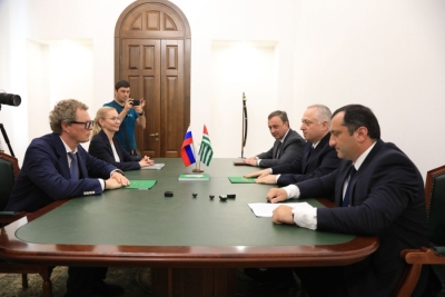 The President met with the head of the Federal Taxation Service of Russian Federation, Daniil Egorov.