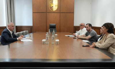 The President met with the team of the project "The Abkhazian Language of the Future"