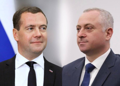 President of the Republic of Abkhazia Badra Gunba had a telephone conversation with Deputy Chairman of the Security Council of the Russian Federation Dmitry Medvedev.